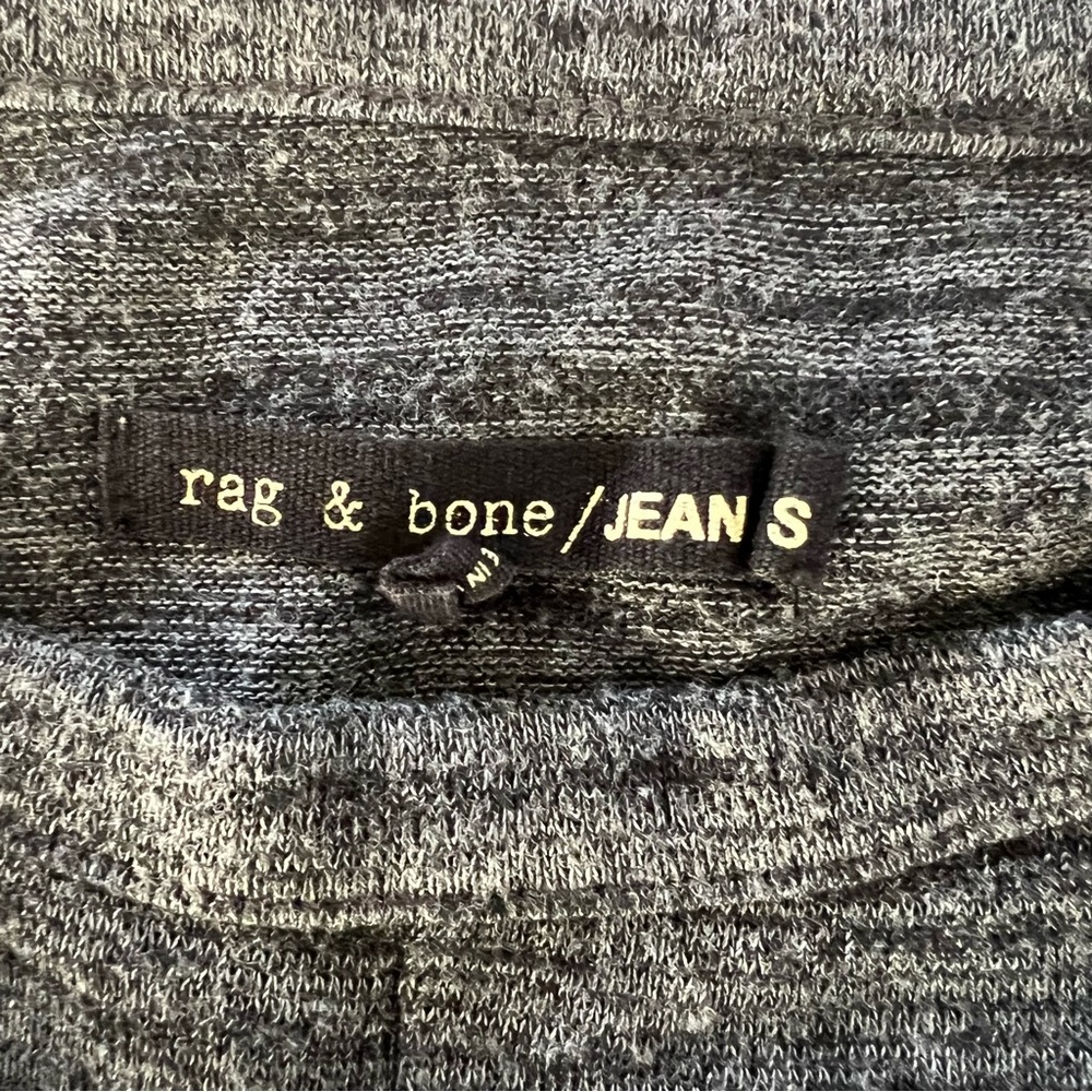 Rag & Bone Open Back Heathered Top - image 4